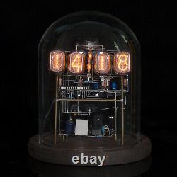 Vintage 6×IN-12 Nixie Tube Clock DIY Kit / Assembled Retro Art Home Decor Clock
