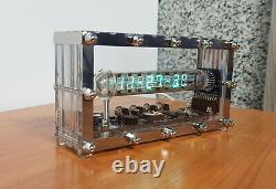 Vintage Nixie tube table desk clock iv-18 vfd steampunk adafruit arduino iv18