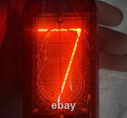 Vintage made in ex-GDR, biggest Germany nixie tube WF Z568M slightly used #3