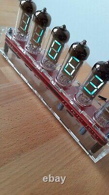 Wi-Fi Sync Chameleon VFD Alarm Clock IV11 tubes Monjibox Nixie
