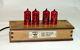Wooden Nixie Clock Z570m Tube, Red Color Backlight