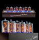 Z5660 Nixie Tubes Clock, Musical Rgb Divergence Meter (as/in-18) Fast Delivery
