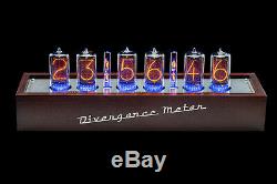 Z5660 NIXIE tubes Clock, Musical RGB Divergence Meter (as/IN-18) FAST delivery