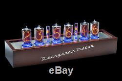 Z5660 NIXIE tubes Clock RGB Divergence Meter (as/IN-18) FAST delivery 2-3 Days