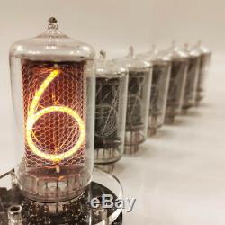 Z5660m 6 pcs RFT New NIXIE TUBES for clock z566 Germany Tested Working NOS