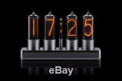 ZIN18 IN-18 Nixie Tube Clock Classic Silver Aluminium Case WIFI Android/Iphone