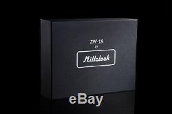 ZIN18 Nixie Tube Clock Black Aluminium Base Bigger than IN-18 15 Years Warranty