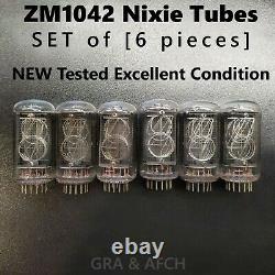 Zm1042 Nixie Tubes For Nixie Clock Matching Set New Tested 6 Pcs